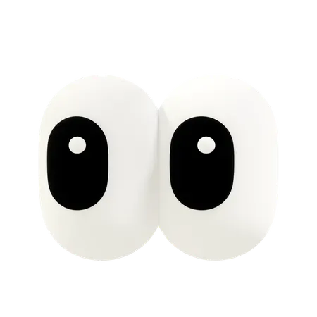 Peeking Eyes  3D Icon