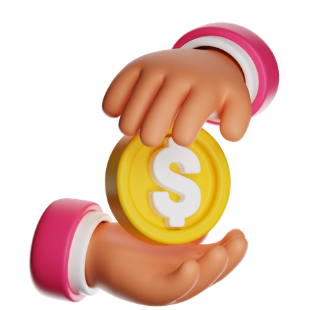 Peer To Peer Lending  3D Icon