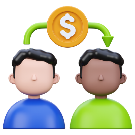 ピアツーピア  3D Icon