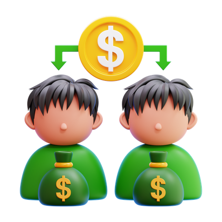 Peer-to-Peer-Kredite  3D Icon