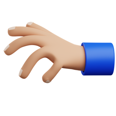 Pegar gesto de mão  3D Icon