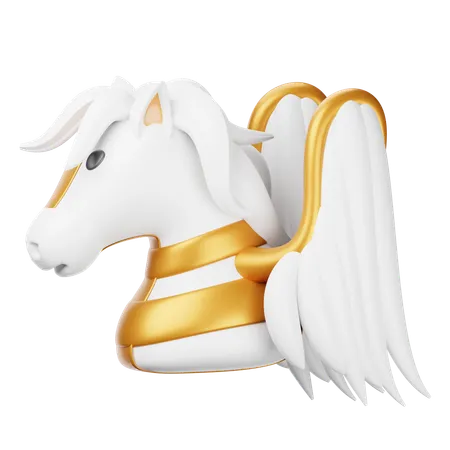 Pegasus  3D Icon