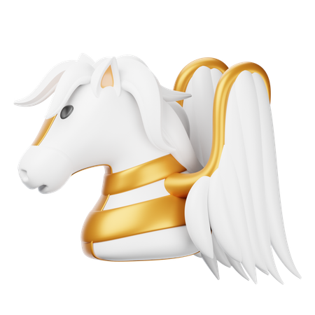 Pegasus  3D Icon