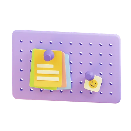 Pegboard  3D Icon