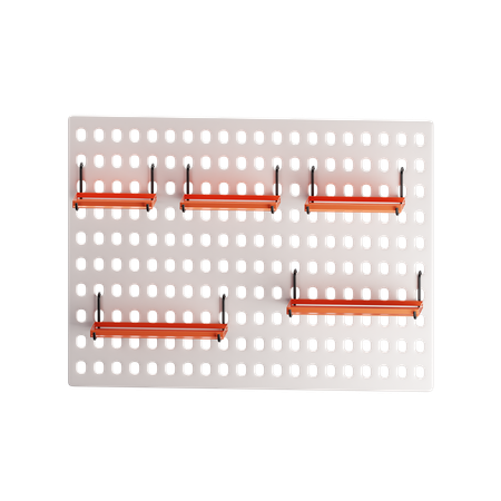 Pegboard  3D Icon