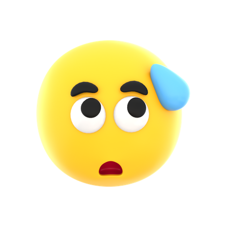 Peinliches Emoji  3D Icon