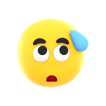 Peinliches Emoji  3D Icon