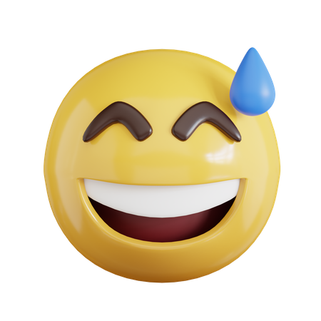 Peinliches Emoji  3D Icon