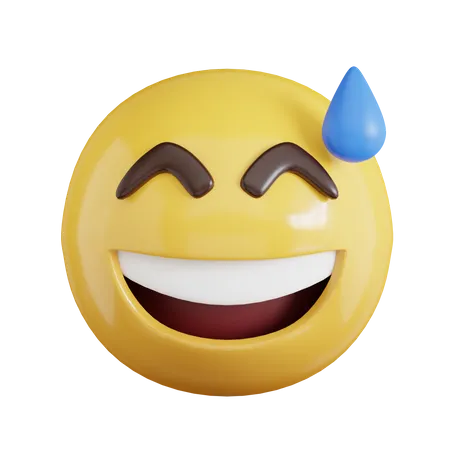 Peinliches Emoji  3D Icon