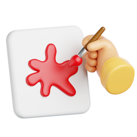 Peinture  3D Icon