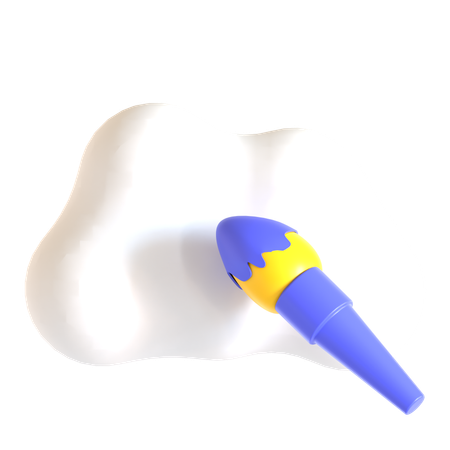 Peinture de nuages  3D Icon