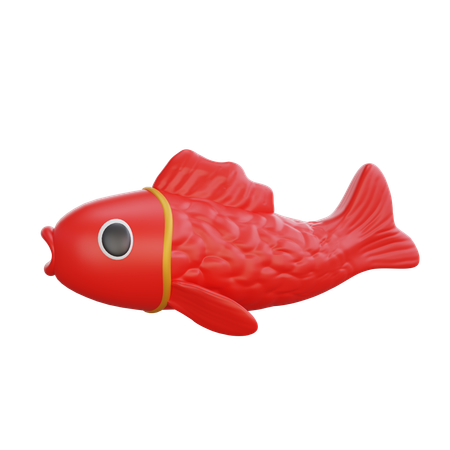 Peixe chinês  3D Icon