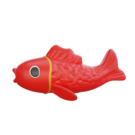 Peixe chinês  3D Icon