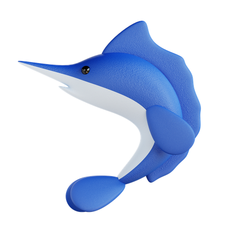 Peixe-espada  3D Icon