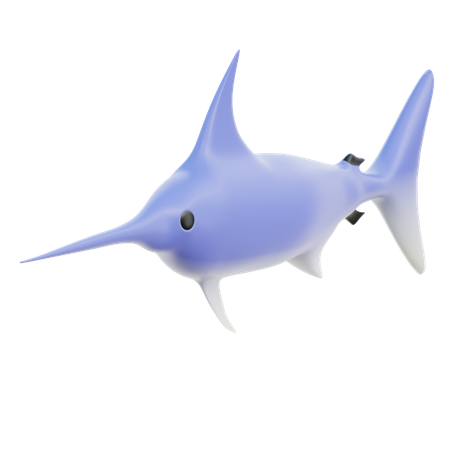 Peixe-espada  3D Icon