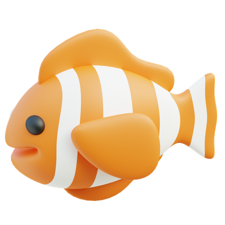 Peixe-palhaço  3D Icon