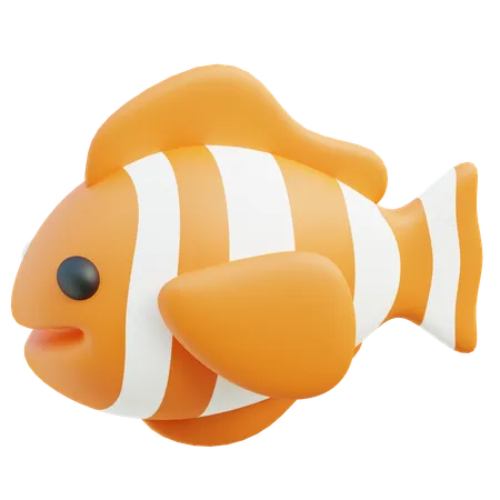 Peixe-palhaço  3D Icon