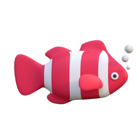 Peixe-palhaço  3D Icon