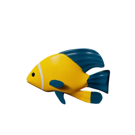 Peixe subaquático  3D Icon