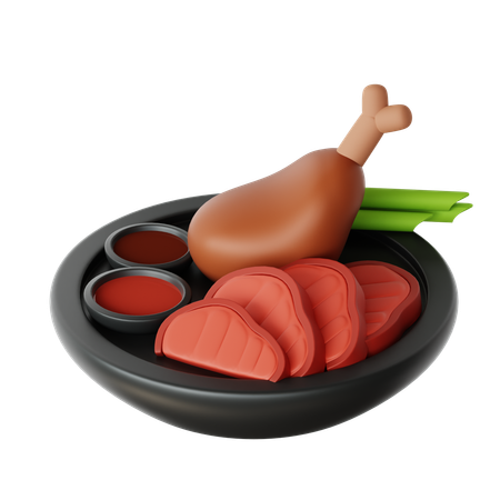 Peking Duck  3D Icon