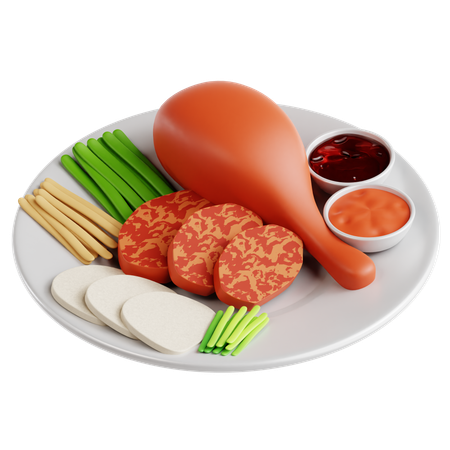 Peking Duck  3D Icon