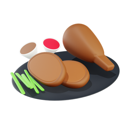 Peking Duck  3D Icon