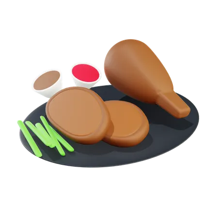 Peking Duck  3D Icon