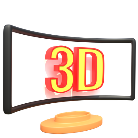 Película 3D  3D Icon