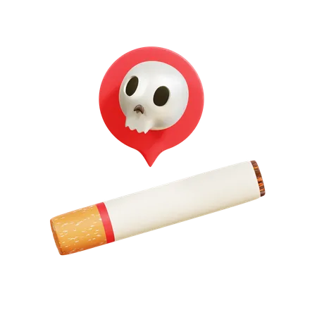 Cigarrillos de peligro  3D Icon