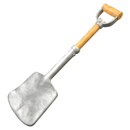 Pelle carrée  3D Icon