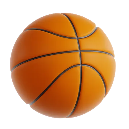 Pelota de baloncesto  3D Icon