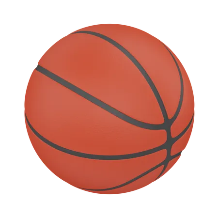 Pelota de baloncesto  3D Icon