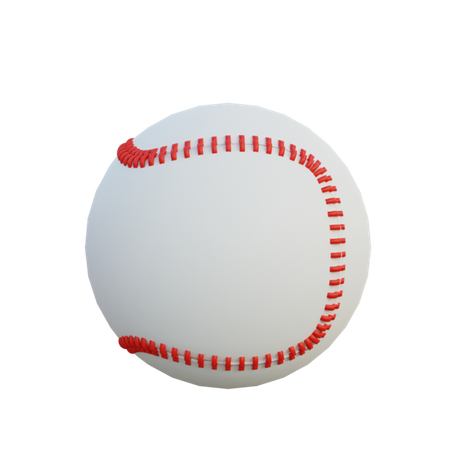 Pelota de beisbol  3D Icon