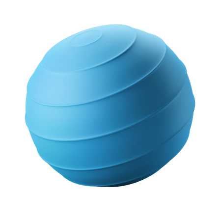 Pelota de ejercicio  3D Icon