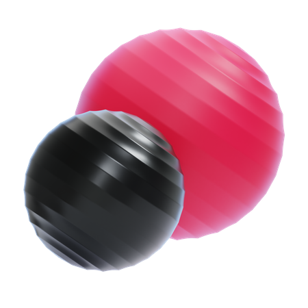 Pelota de ejercicio  3D Icon