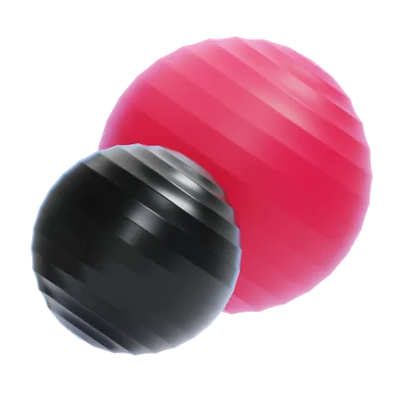 Pelota de ejercicio  3D Icon