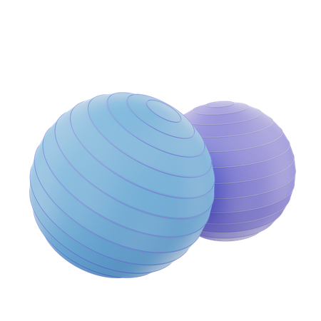 Pelota de gimnasia  3D Icon