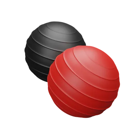 Pelota de gimnasia  3D Icon