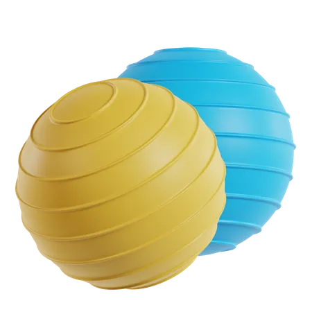 Pelota de gimnasia  3D Icon