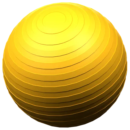 Pelota de gimnasia  3D Icon