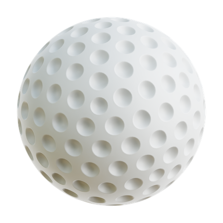 Pelota de golf  3D Icon