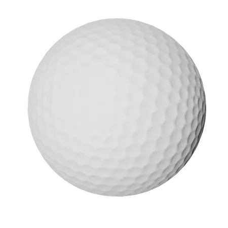 Pelota de golf  3D Icon