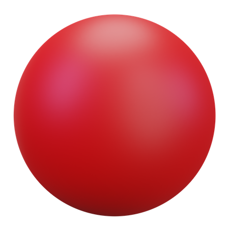 Pelota de recreo  3D Icon