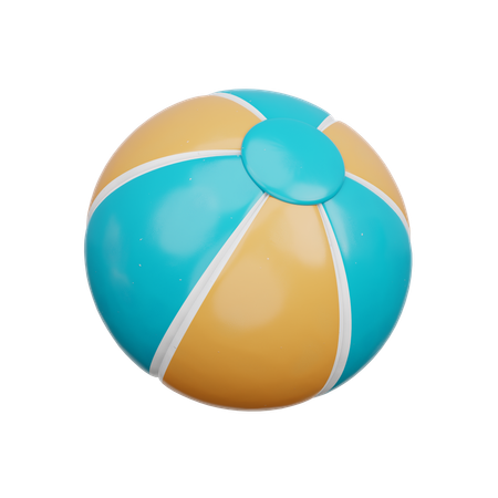 Pelota de juguete  3D Icon