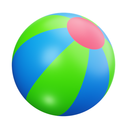 Pelota de juguete  3D Icon