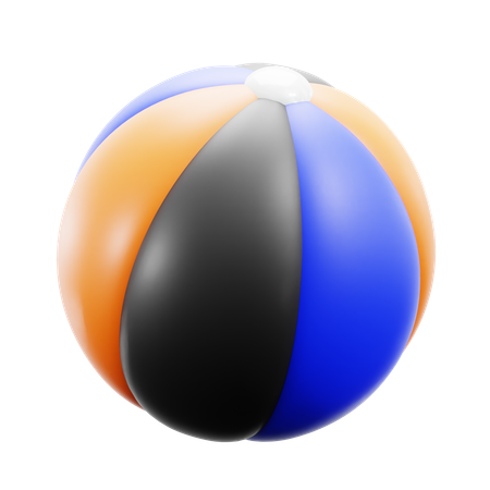Pelota de playa  3D Icon