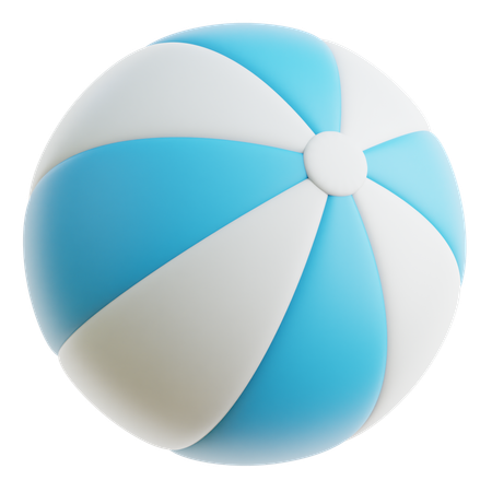 Pelota de playa  3D Icon