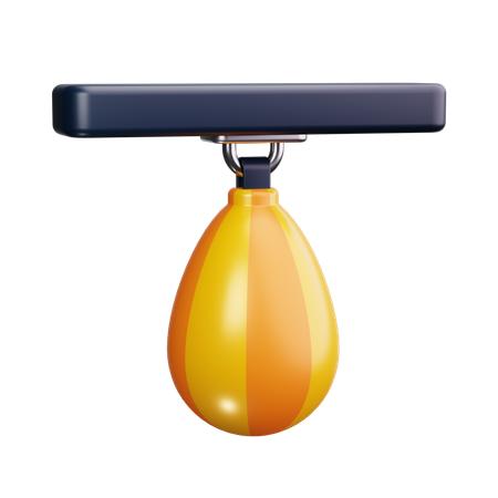 Pelota de puñetazo  3D Icon