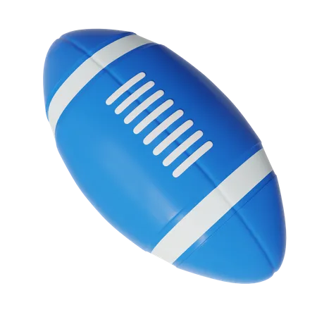 Pelota de rugby  3D Icon