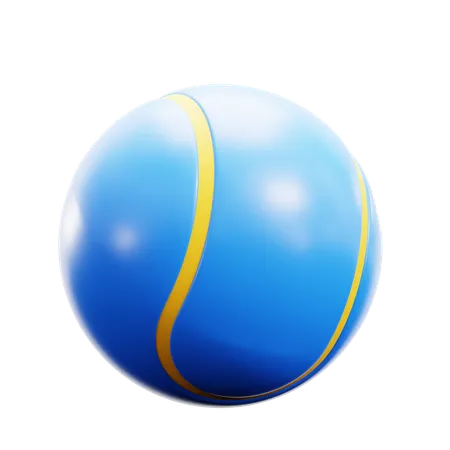 Pelota de tenis  3D Icon